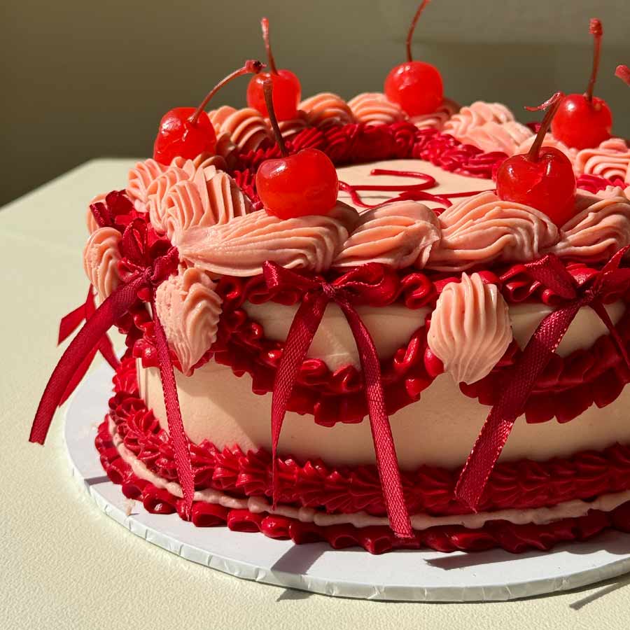 Vintage retro cake